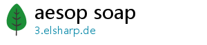 aesop soap