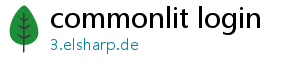 commonlit login