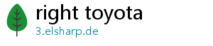 right toyota