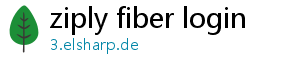 ziply fiber login